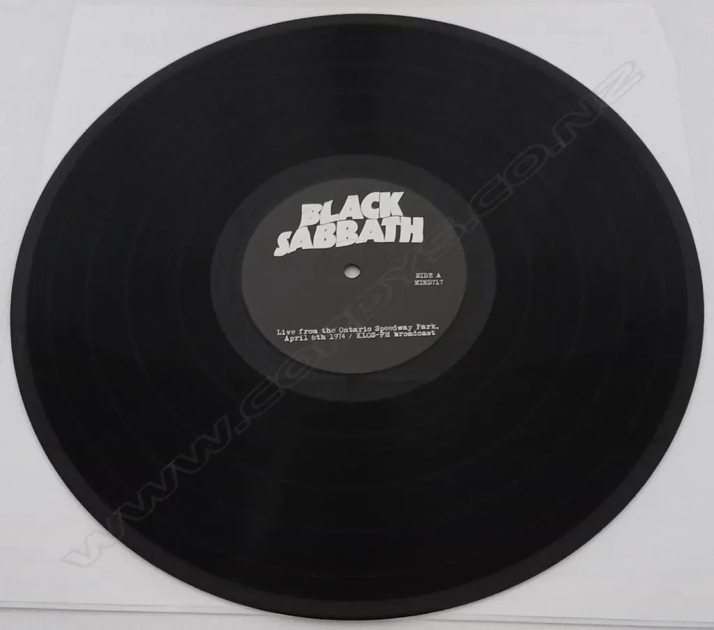 Black Sabbath, Live From The Ontario Speedway Park, April 6th 1974: KLOS-FM Broadcast Image 1++